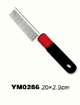 YM0286 Salable new design blade dog comb brush product for animals